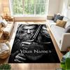 Lord Rings Customize Your Name Carpet Suitable for Decorate Room Bedrooms Living Rooms Dormitory Anti-slip Rug Office Home Decor