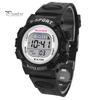 Männer Frauen Studenten Mode Digital Multifunktions Alarm Sport Armbanduhr