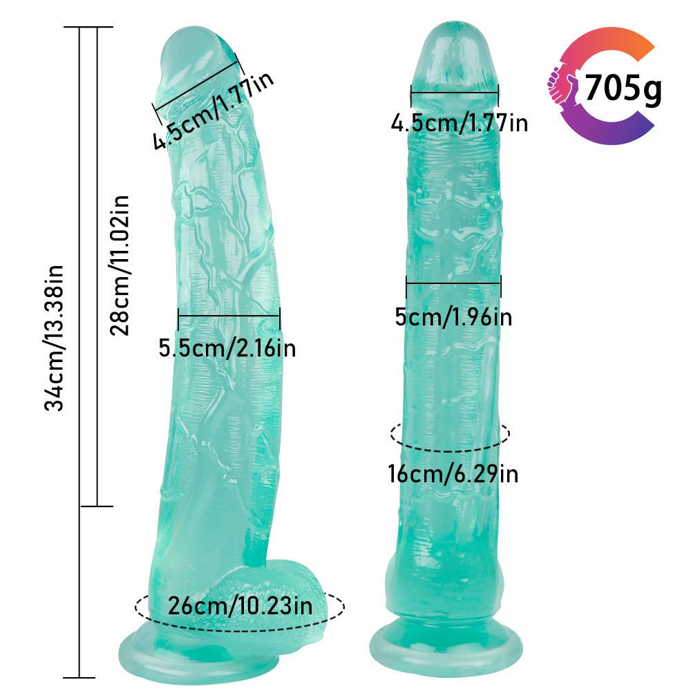 MoDi 28cm Insertable Big Dildo Realistic Penis Massager Dildo Vagina Waterproof Adult Sex Toys for Woman