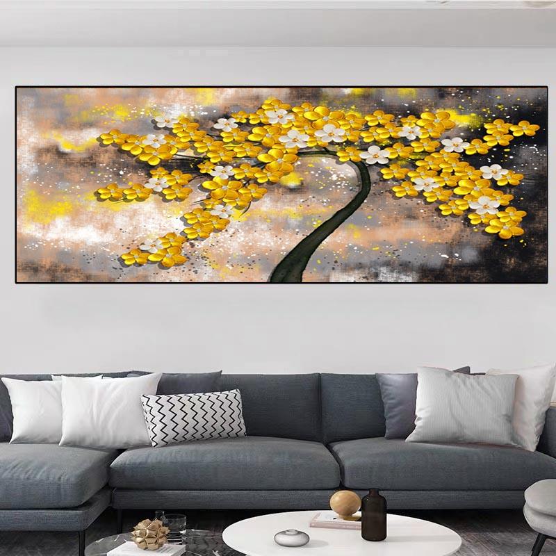Abstract Tree of Life Oil Canvas Painting Landscape Posters and Prints Wall Art Pictures Cuadros Living Room Home Decor No Frame
