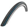 Schwalbe Lugano 2 Wired Bead Road Tire, 700x25C, Blue Stripe