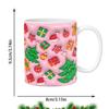 Christmas mug Christmas hot cocoa cup cute ceramic mug coffee bar mug for Christmas home holiday decoration