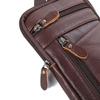 Genuine Leather Phone Chest Bag Large Capacity Messenger Bag Bum Bag Crossbody Phone Bag  Men's