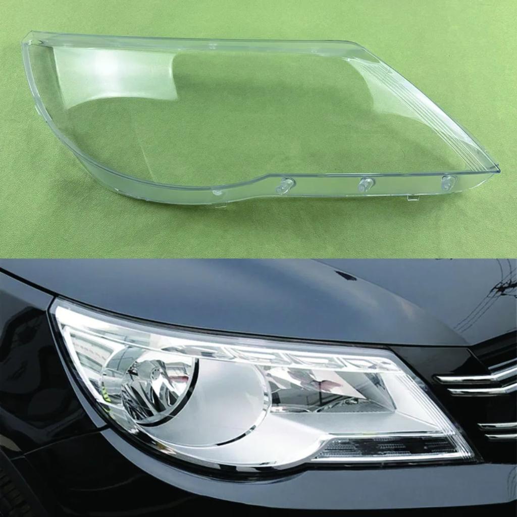 Car Front Headlight Cover Lens Shell Headlamps Transparent Lampshade Lamp Shell Masks For Volkswagen Tiguan 2009 2010 2011 2012