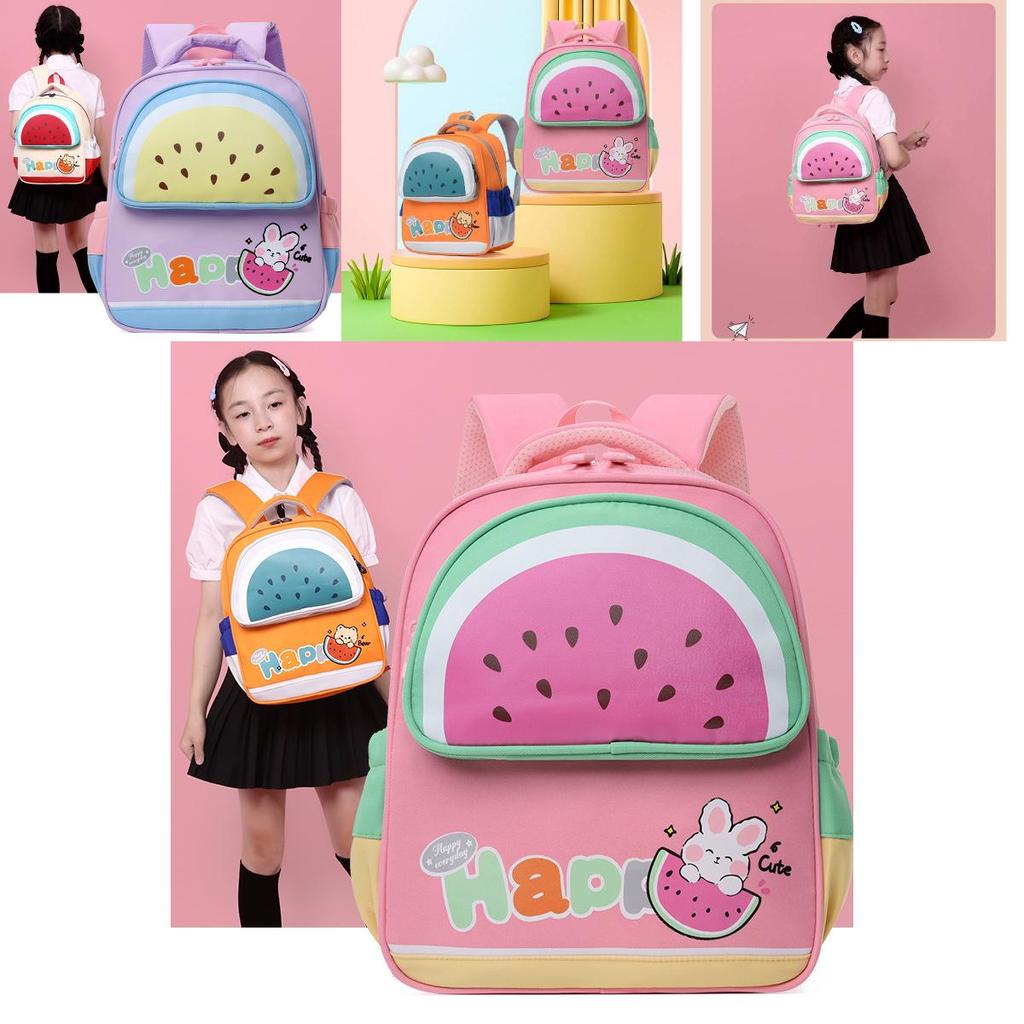 Adorable Toddler Backpack Lightweight Nylon Cute Cartoon Design For School