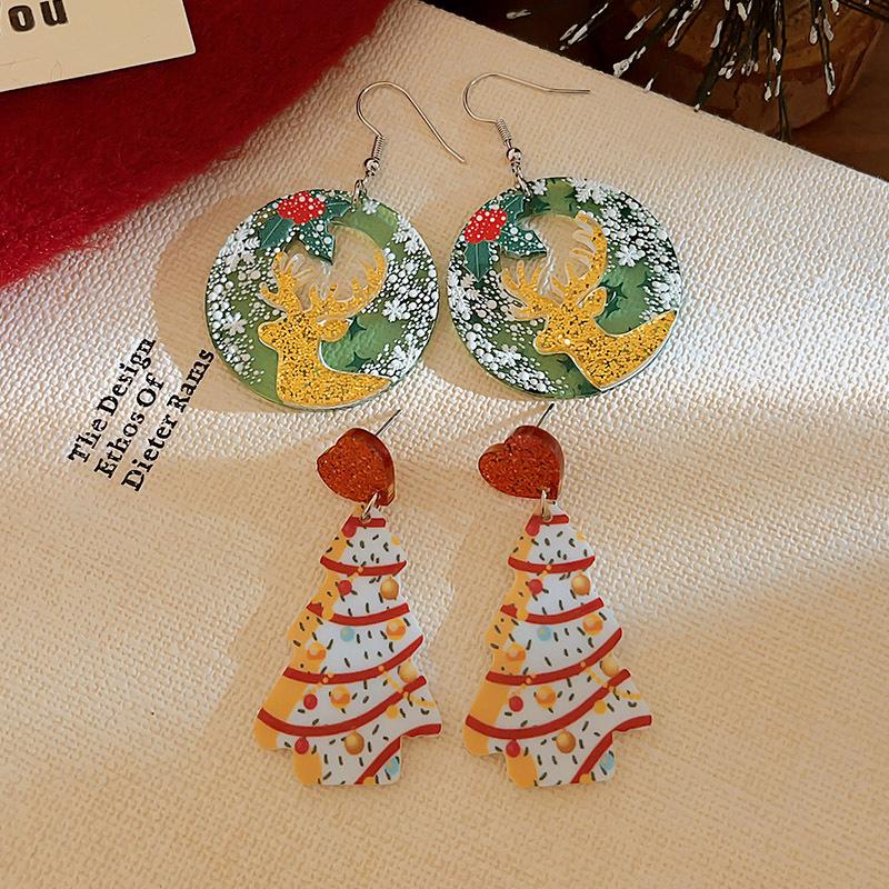 Elegant Christmas Stud Earrings: Cute & Festive Designs for Women - New 2026 Autumn/Winter Collection