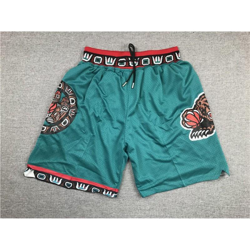 Mens Basketball Shorts With Embroidered Team Logos Lakers 76ers Heat Spurs Nets Cotton Athletic Wear Sport