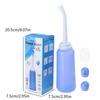Portable Bidet Sprayer Cleaning Bidet Manual Press Cleaning Hygiene Wash Sprayer