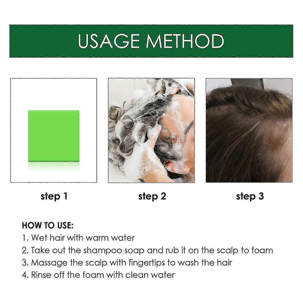 Revitalizing Rosemary Shampoo Bar for Hair Growth & Dandruff Control  Nourishes, Strengthens, Prevents Hair Loss, 100g