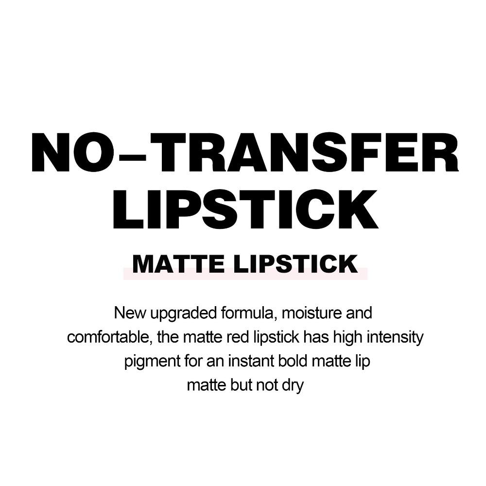 HANDAIYAN Libje Sûnder Dipping Cup Lipstick 10 Kleuren Ien -tylige Matlippenstift Kleur Hyurizing