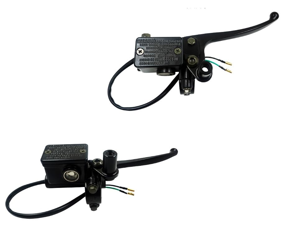 Brake Master Cylinder for Yamaha Jog Axis YAMAHA JOG AXIS Master Cylinder with Mirror Holder Lever Switch Genuine Type Universal Aftermarket Product