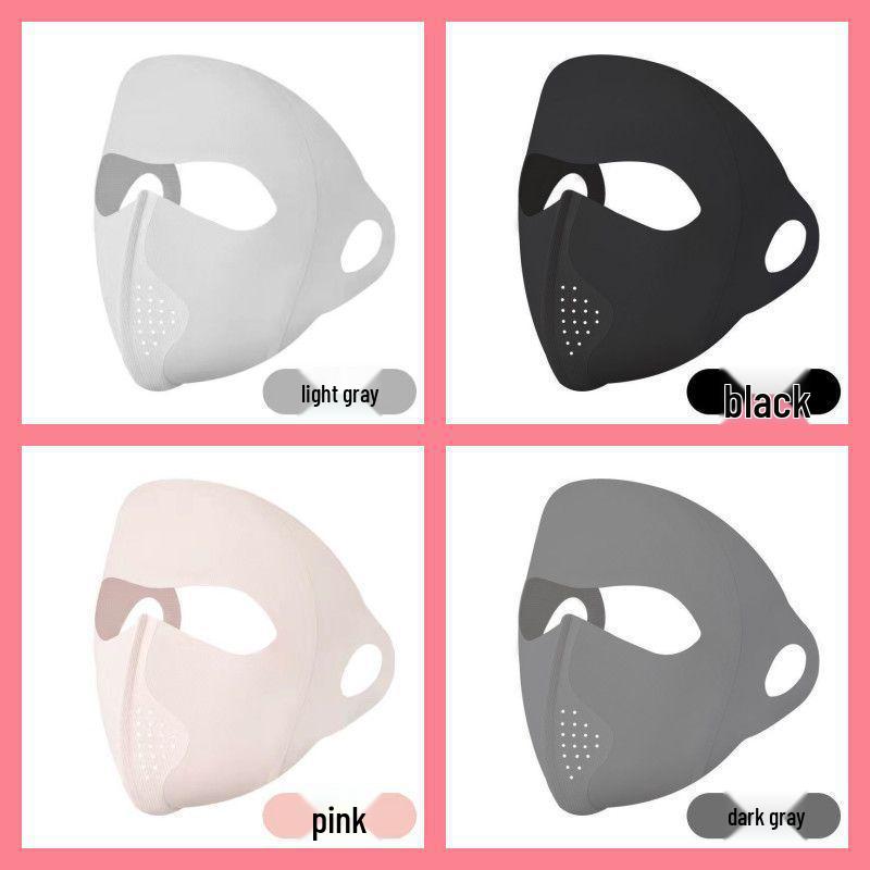 

Women s Full Face UV Protection Ice Silk Facekini Mask for Driving & Cycling - Breathable Summer Sun Shield