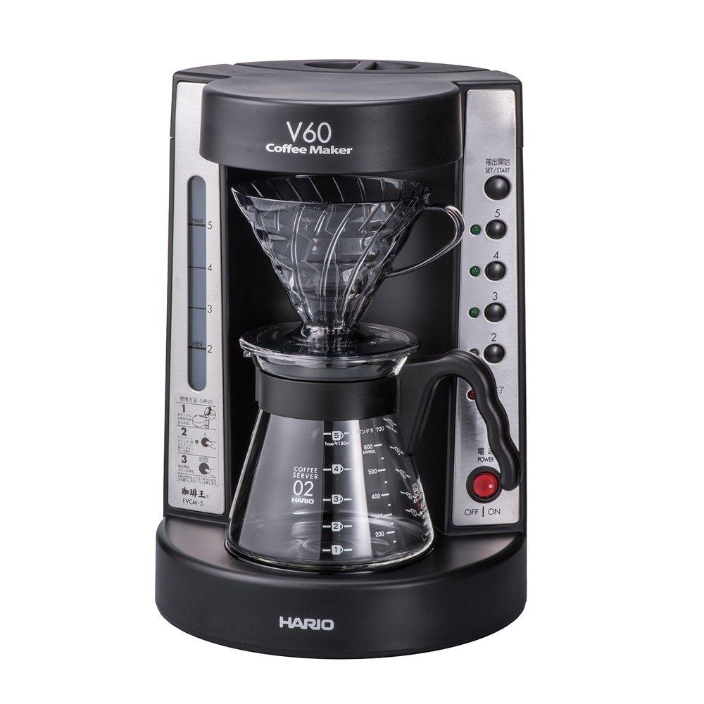 

Кавоварка Hario Coffee King V60 Transparent Black EVCM-5TB