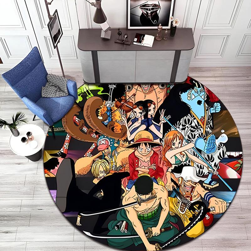 Scimmia D Carina. Tappeto Luffy dal manga giapponese ONE PIECE è morbido, per la casa, la camera da letto, decorazione zerbino, e tappeto antiscivolo E2
