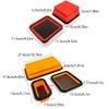 Space Saving Foldable Silicone Magnetic Tray Dish Organizer For Automotive Repair Tool And Hardware With Strong Grip