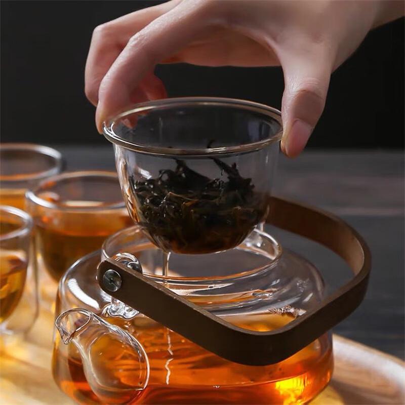 Shangqi High Borosilicate Glass Teapot Set