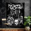 My CChemical RRomance Band Hanging Bohemian Tapestry Hanging Tarot Hippie Wall Rugs Dorm Japanese Tapestry