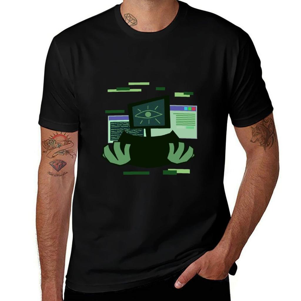 Hacking Lives Tshirt Big Size Daily Wear Tshirt