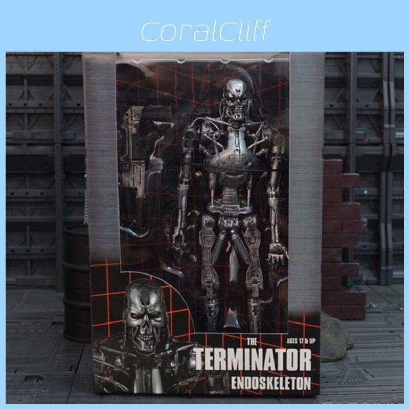 Prémiová Kvalita Terminator Endoskeleton T-800 Akční Figurka S Plazmovou Puškou Nová V Krabici