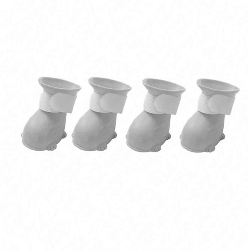 1 Pair of Pet Anti-Slip Rain Shoes; Waterproof and Wear-Resistant Outdoor Dog Rain Shoes; Pet Supplies.
