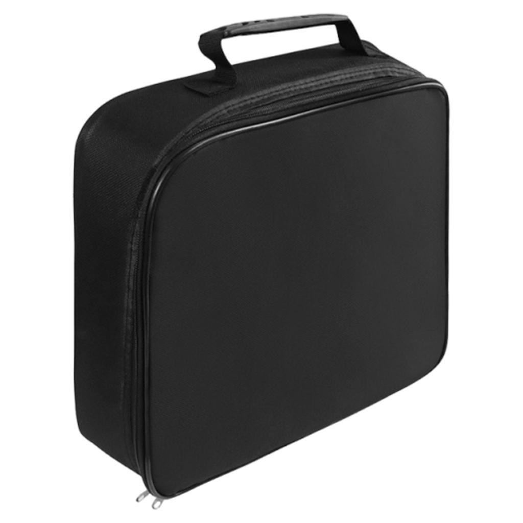 Jumper Cable Storage Bag 600D Oxford Cloth Car Charger Round Storage Bags Flame Retardant Large Capacity for Outdoor Activity