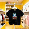 Toddler Children Outdoor Summer Tshirt Thomas Train Cartoon Print Pure Cotton Short Sleeve Y2K Cute Fun Trendy Fashion Clothes