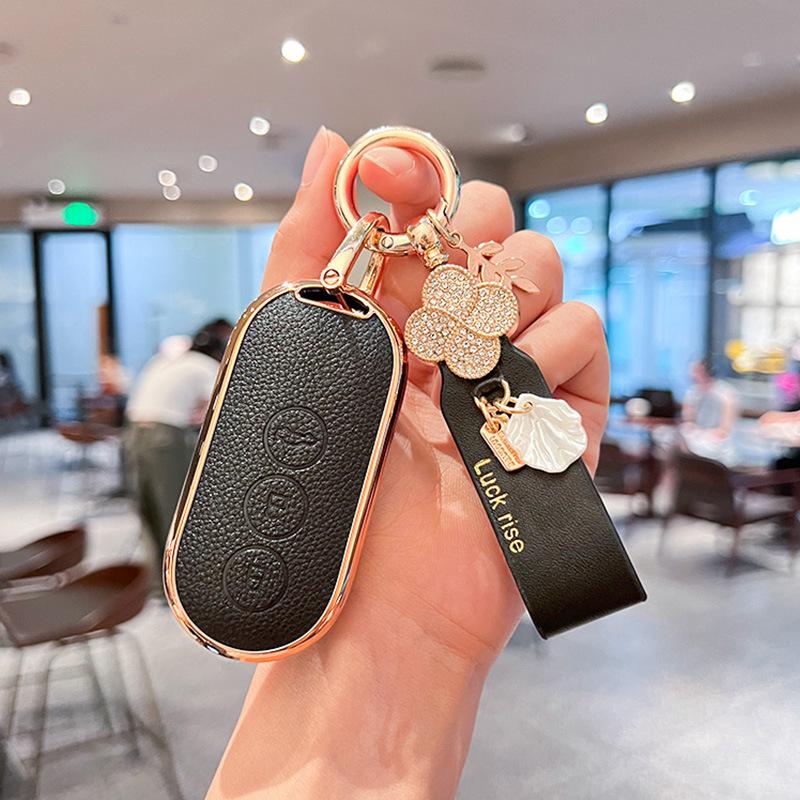 Applicable To Q Jie Key Set Huawei AITO Q Jie M7 M5 Bag M9 Car High-end M8 Shell Buckle for Men and Women