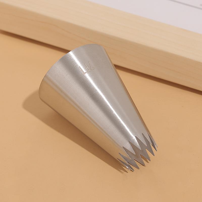 1Pcs 5Ft/ 7Ft/ 9Ft Stainless Steel Cream Cupcake Pastry Nozzles Cake Decorating Icing Piping Tips Baking Tools