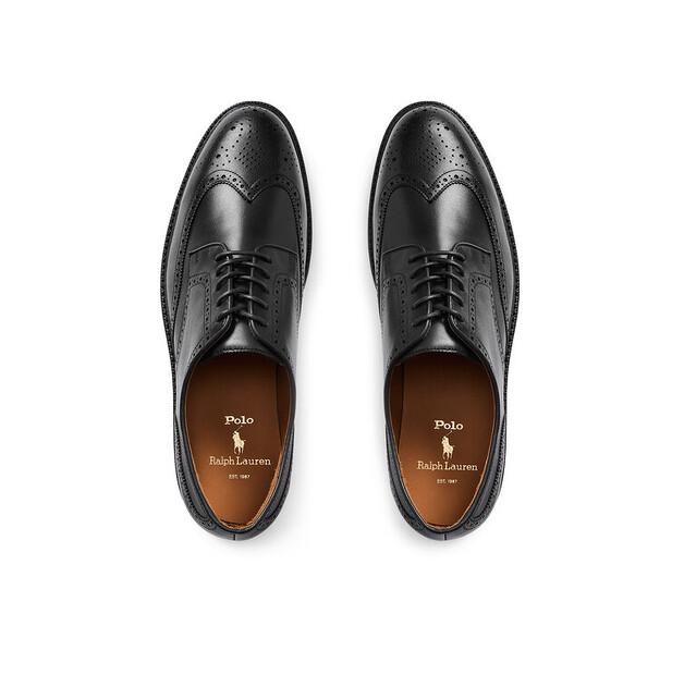 Полуботинки Polo Ralph Lauren Asher Wgtip 803955640002 чёрный