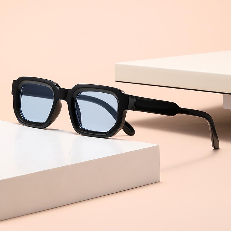 Vintage Rectangle Frame Sunglasses Men Fashion Sun Glasses Luxury Design Glasses Uv400 Eyewear Women Goggles Eil