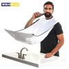 Grembiule da barba maschile, grembiule da barba, bavaglino per la cura del viso, bavaglini per adulti, rasoio, pulizia, parrucchiere per uomo, grembiule pulito, regalo