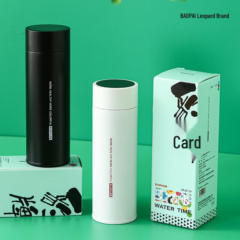 Baopai Smart Temperature Display Portable Thermos Mug