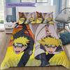 Naruto Minato Namikaze Theme Bedding Set, 1 Duvet Cover & 2 Pillowcases, Home Decor, Perfect Gift for Fans