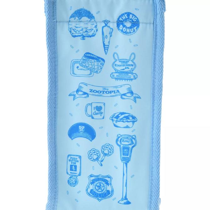 Disney Judy Hopps and Nick Wild Water Bottle Cover with Strap Prop Drinkware Japan NEW Disney Store