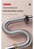 Stainless Steel Double Bowl Kitchen Sink Drain Pipe Set with Anti-odor Feature