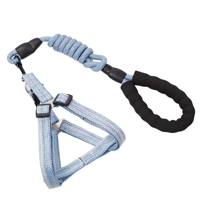 Dog Leash Slip Belt Leash Harnesses Rope Long Pet Strong Training Walking Swimming Belt Soft Handle