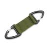 1PCS Outdoor Triangle Buckle Multifunctional Carabiner Webbing Buckle Belt Clip Hanging Key Hook for Climbing Camping Hiking
