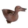 Duck Shaped Planter Resin Waterproof Decorative Animal Flower Pot for Yard Garden Terrace Balcony