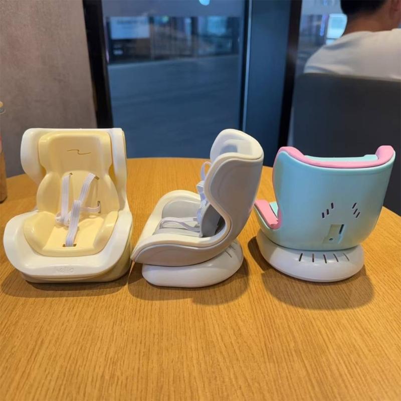 Auto Interior Decorations Ornament Vehicle Air Vent Dashboard Mounted Display Seat Plush Doll Car Safety Seat