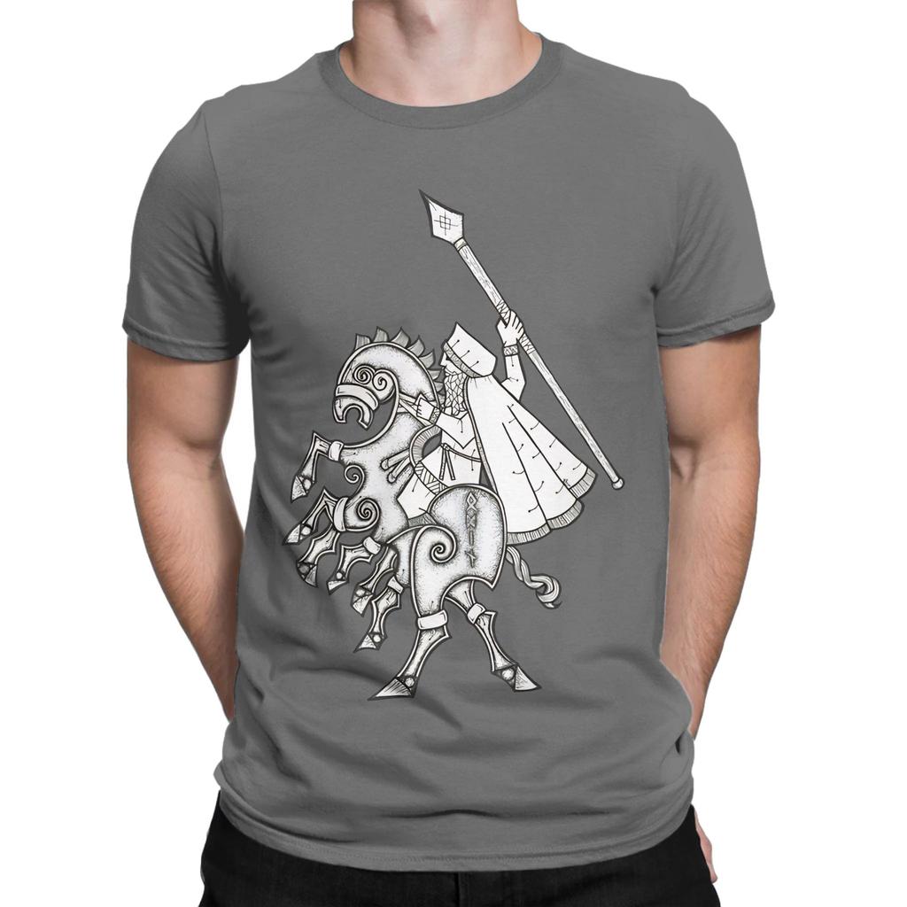 Odin On Sleipnir Novelty 100 Cotton Tshirt Sleipnir Tees Tops For Unisex