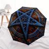 Enchanted Pentagram Wall Decor: Mystical Art for Your SpaceUmbrella, Portable 3-Fold Umbrella for Men & Women,Christmas Gift ES188
