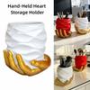 Desktop Decoration Hand-Held Heart Pen Holder Creative Home Storage Ornament  Gifts