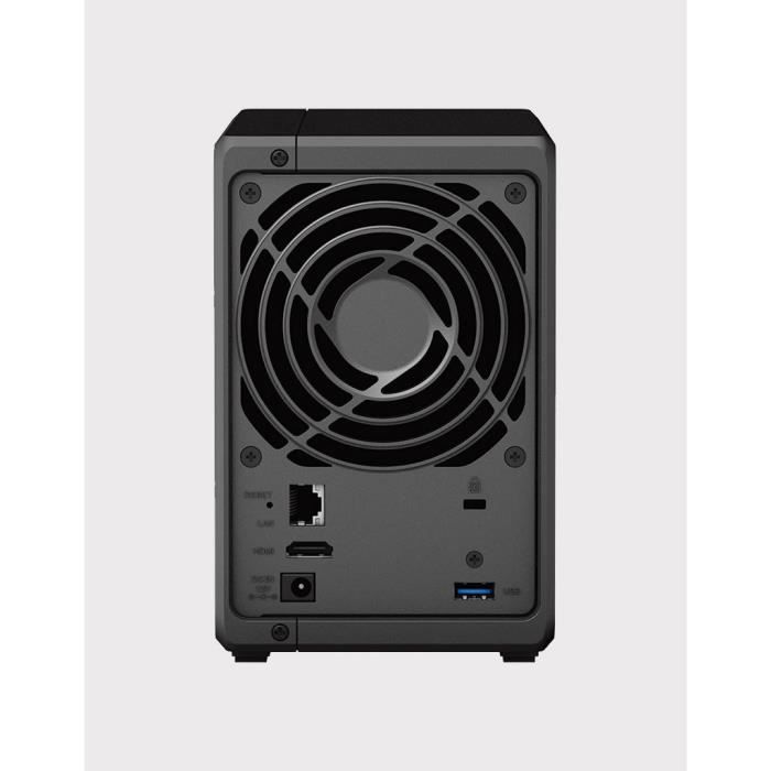 Serveur d'enregistrement - SYNOLOGY - DVA1622 - 2 Baies - HDD - SATA de 3,5;SYNOLOGY DVA1622 - serveur d'enregistrement - 2 Baies HD