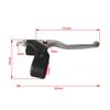 1 pair Motorcycle 7/8'' 22mm Left/Right Brake Lever For 47cc 49cc 2 Stroke Pocket Dirt Bike Moped Gas Scooter Mini Moto Parts