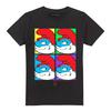 The Smurfs Unisex Adult Tiles T-Shirt