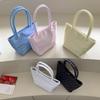 Kleine Nylon-Handtasche, neue bonbonfarbene handgetragene Pünktchen-Damentasche, Designer-Mode-Tragetasche Damen