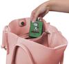 Snoopy key case, smart key compatible, round zipper, carabiner hook, key holder, popular character, SNOOPY, green, for women