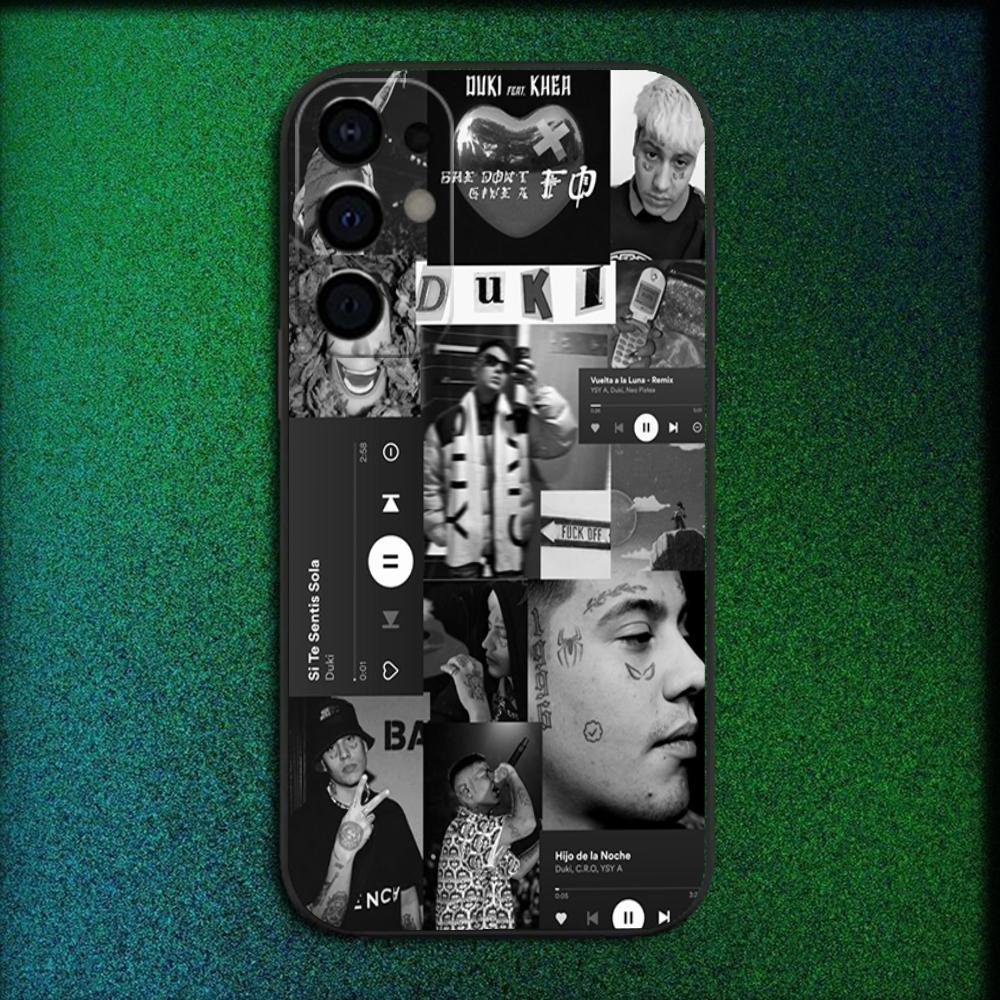 Rapper AMERI D-DUKI Phone Case For Samsung S25,S24,S21,S22,S23,S30,Ultra,S20,Plus,Fe,Lite,Note,10,9,5G Black Cover