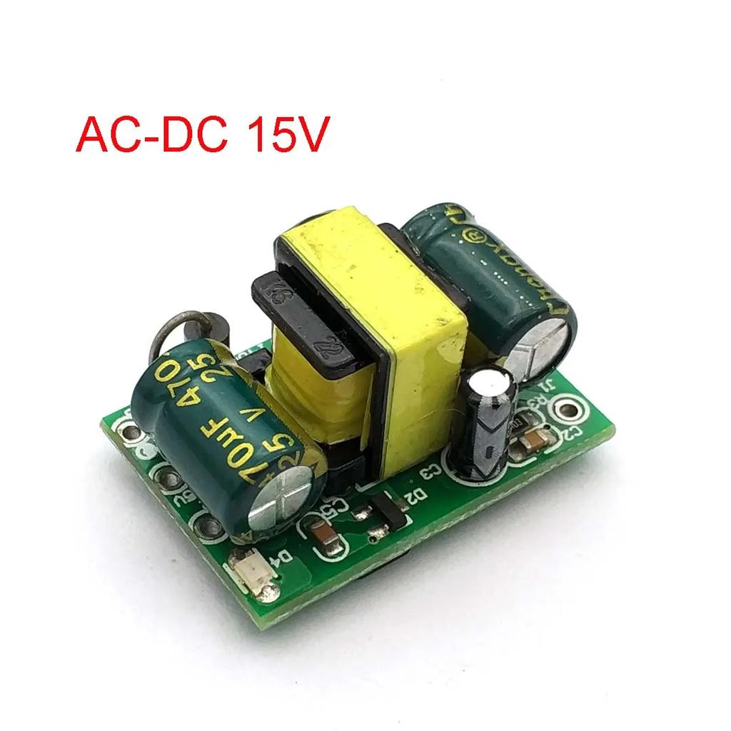 AC-DC 3.3V/5V/12V Präzisions-Abwärtswandler AC 220V zu 5V 15V DC Abwärts-Transformator Netzteilmodul 5W