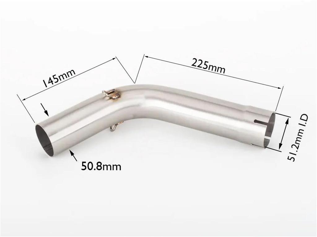 Kind of Doubt Pipe with Exhaust Pipe Fits Motorcycle Exhaust Pipe Modification Muffler Fits Kawasaki 1000 KLZ1000 2019-2020